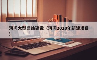 天津河间大型网站建设（河间2020年新建项目）